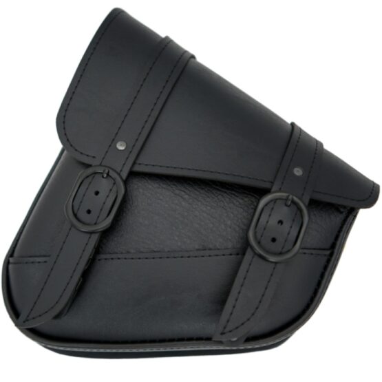 Willie & Max Blackjack Swingarm Bag Black For Select Cruiser Models - Image 4
