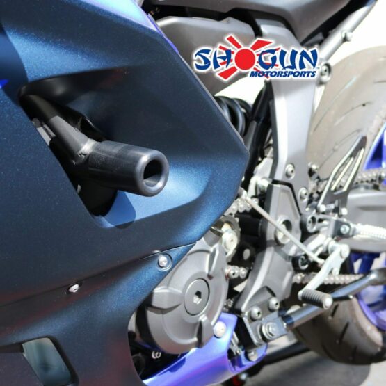 Shogun Frame Sliders Black For Yamaha YZF-R7 2022-2024 - Image 3
