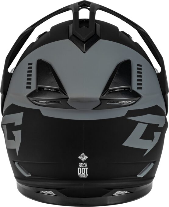 GMAX GM-11 Ronin Helmet Matte Black/Silver XL - Image 4