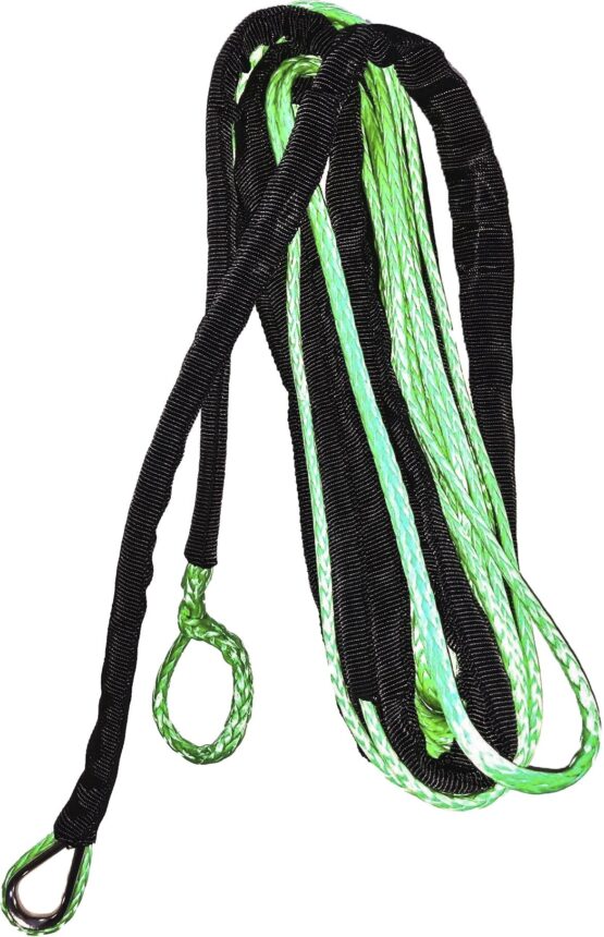 Open Trail Synthetic Winch Rope 1/4 in x 50 ft Green