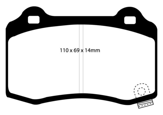 Bluestuff Rear Brake Pads - Image 2
