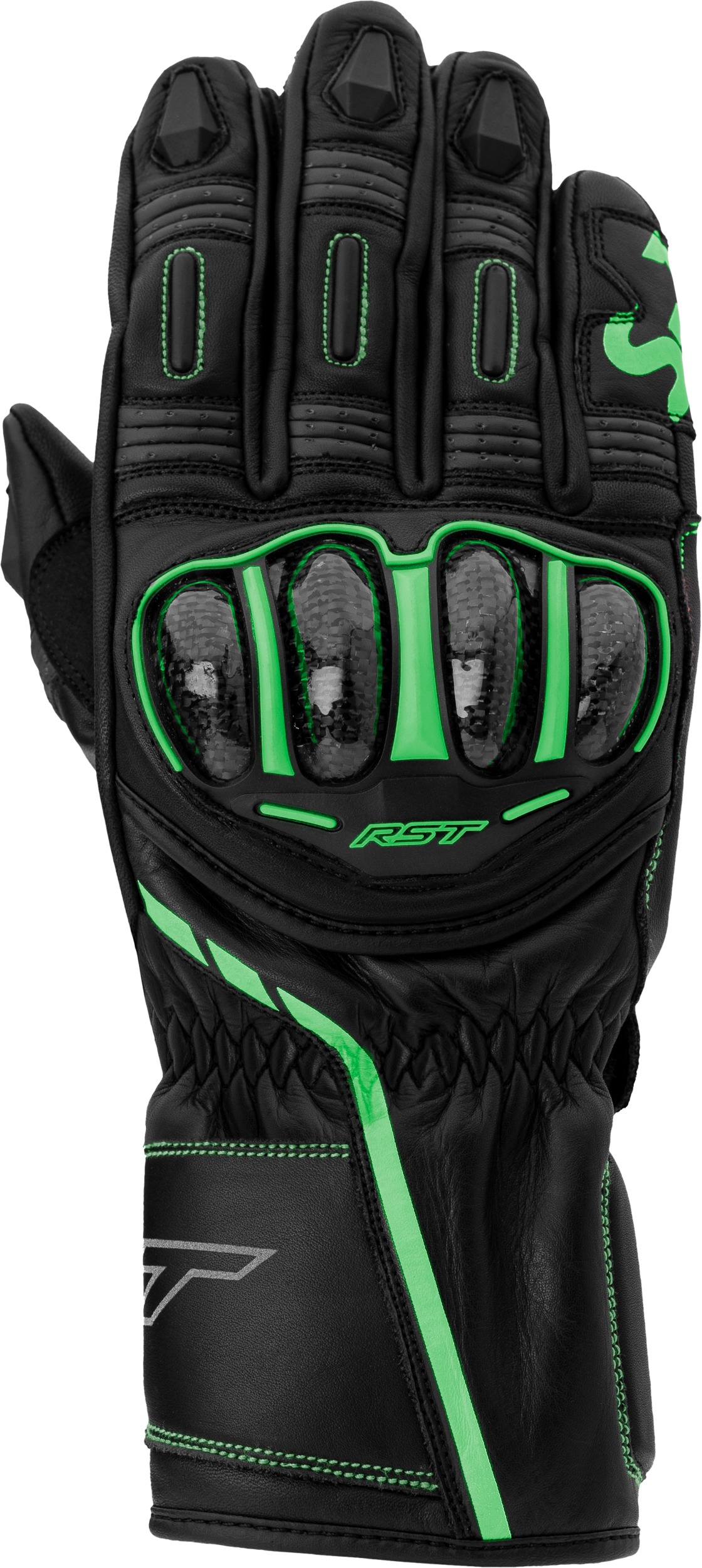 RST S1 CE Glove Black/Grey/Neon Green 2XL