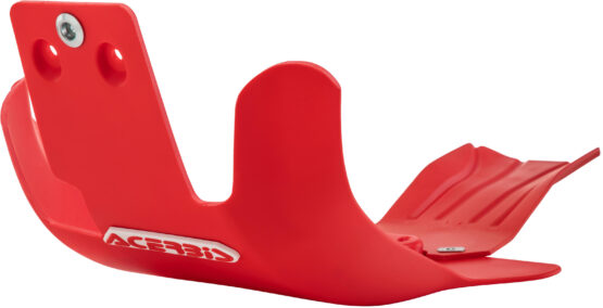 Acerbis Red Skid Plate w/Linkage Guard Fits 18-19 Beta RR/Racing 250 - Image 2