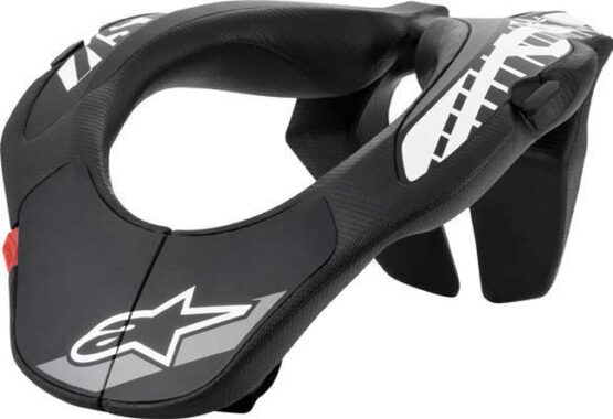 Alpinestars Youth Neck Support Black/White One Size