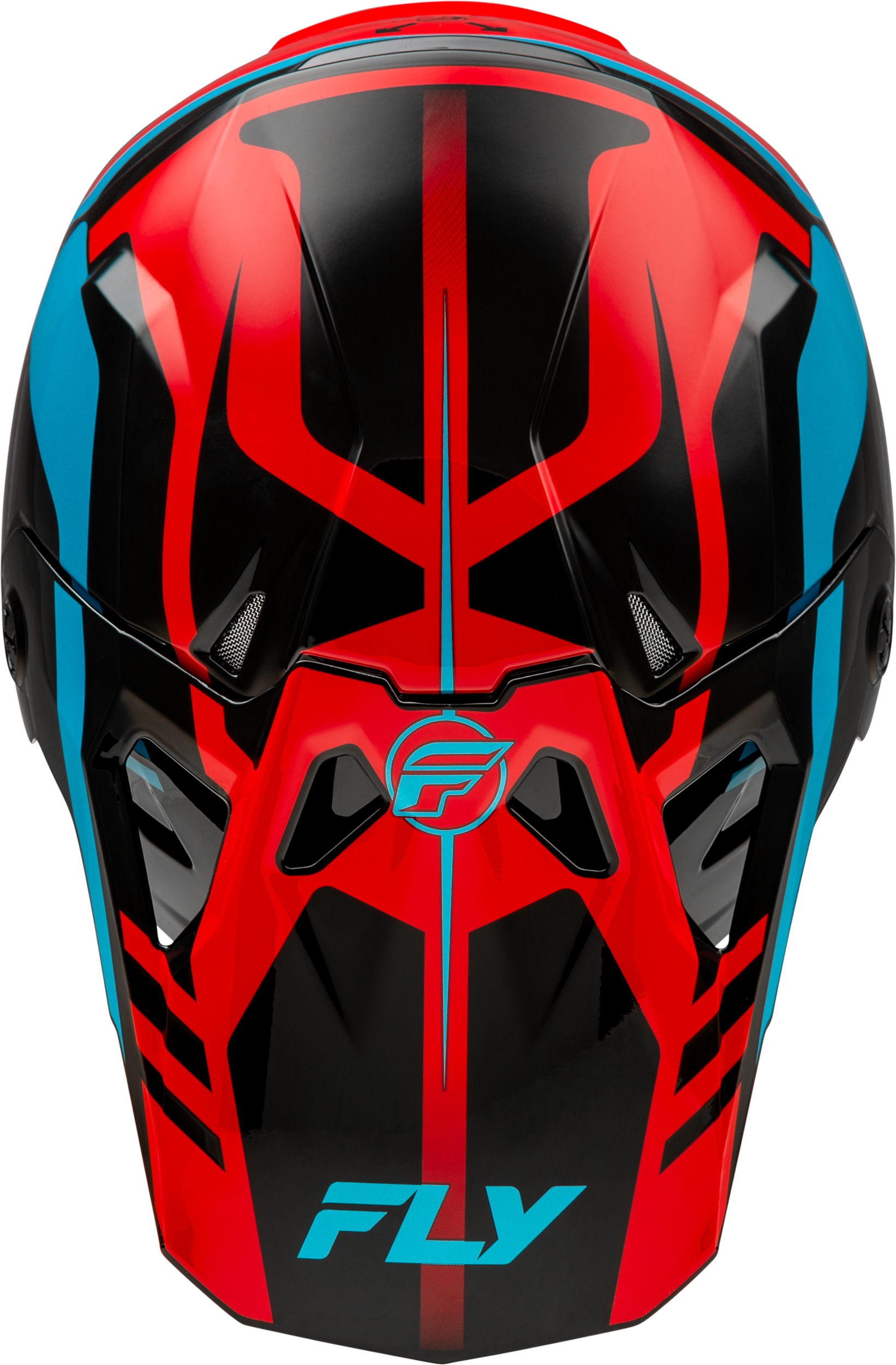 Fly Racing Formula CP Krypton Helmet Red/Black/Blue Large - Image 4