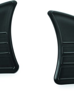 Tri-Line Inner Fairing Cover Plates Gloss Black by Kuryakyn