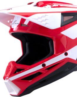 Alpinestars SM3 Heat Helmet Gloss Red/White/Black XL