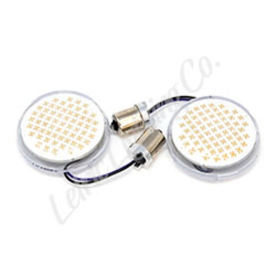 Letric Lighting Deluxe Bullet LED Insert 1156 Red
