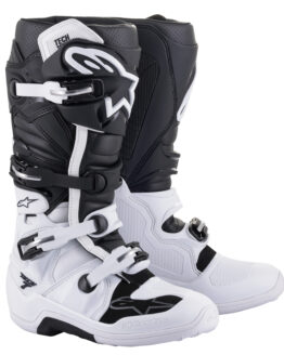Tech 7 MX Boots White/Black US 07