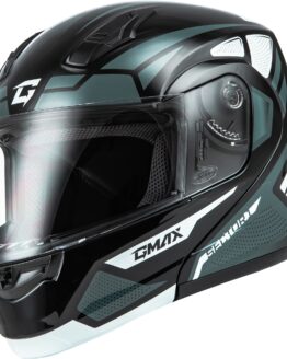 GMAX MD-04 Sector Modular Helmet Black/Silver XS