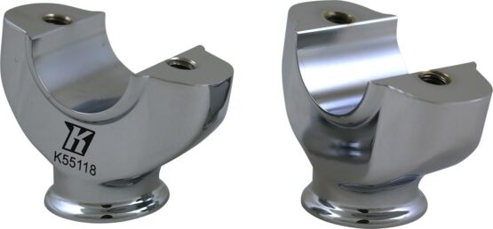 Kodlin USA Lower Handlebar Risers Chrome For Harley Breakout