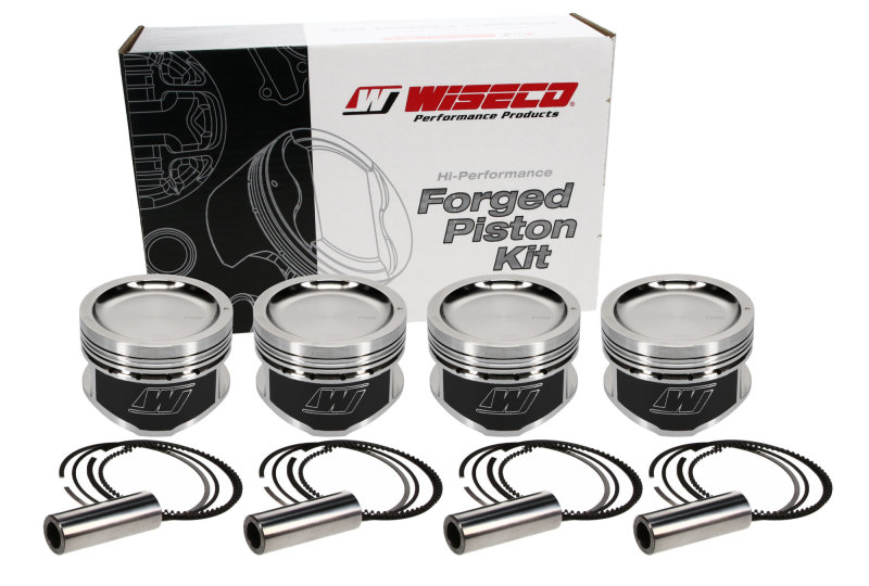 Wiseco 90.0mm 10.5:1 Dished Piston Kit Fits Nissan KA24DE 2.4L - Image 5