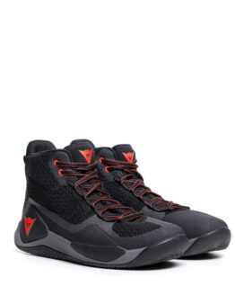 Dainese Atipica Air 2 Shoes Black/Red Fluorescent Size 44