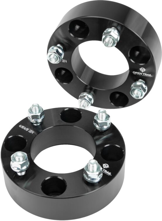 Open Trail Wheel Spacer 1.5in 4/110 Stud 10mm x 1.25mm Black