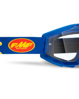 PowerCore Flame Goggles - Navy w/ Clear Lens
