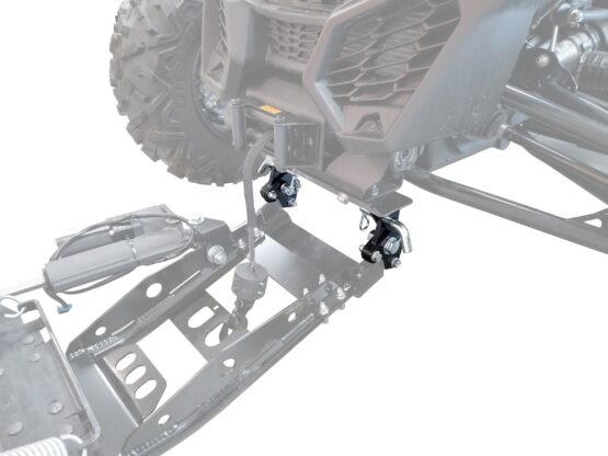 KFI 2 Inch UTV Plow Lift Kit For Lifted UTVs, Fits KFI Push Tubes - Image 2