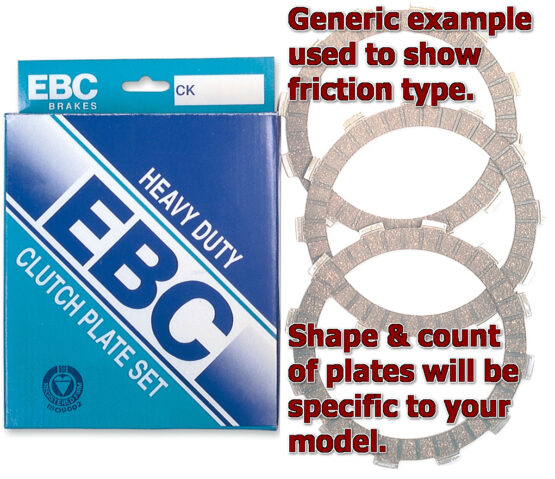 EBC Clutch Friction Kit Standard Cork Style CK3346 For 1983 Suzuki GS1100E/S