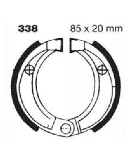 Standard Organic Brake Shoes