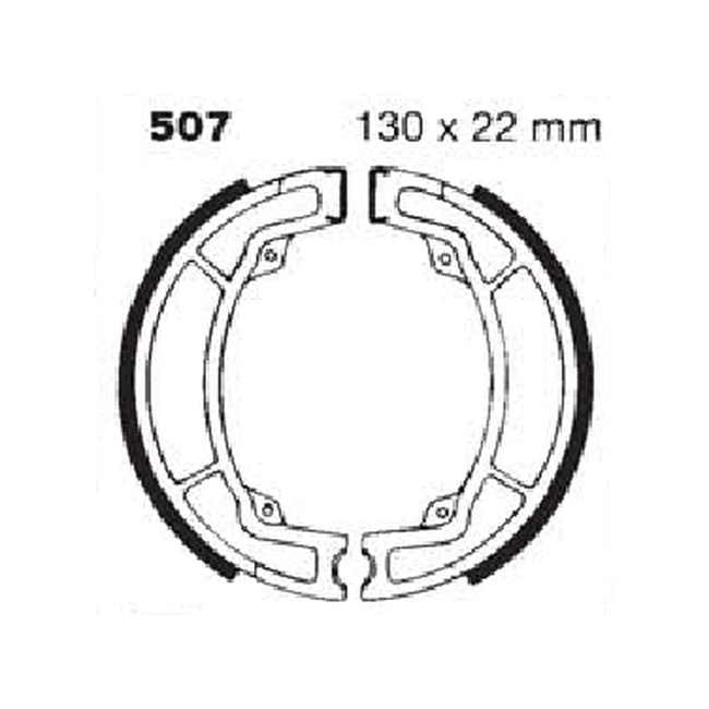 Standard Organic Brake Shoes - Image 3