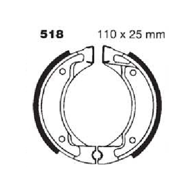Standard Organic Brake Shoes - Image 3