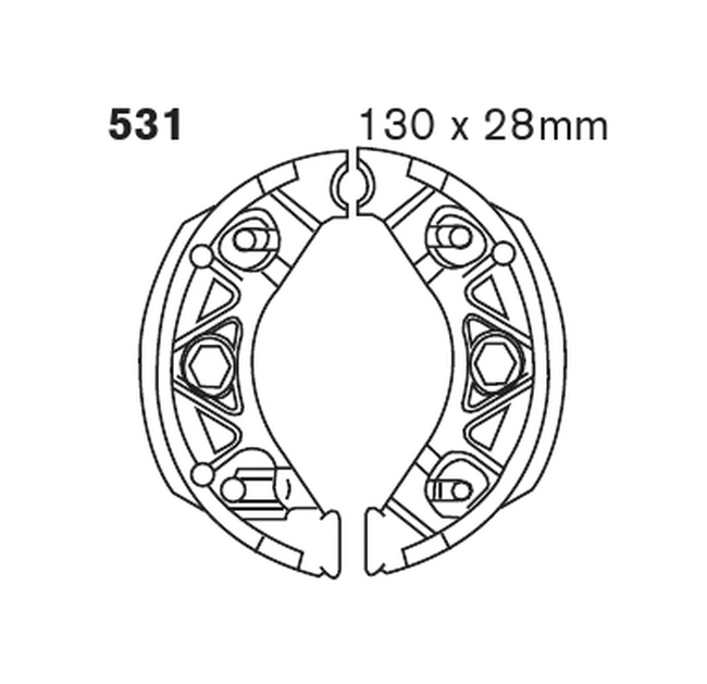 Standard Organic Brake Shoes - Image 3
