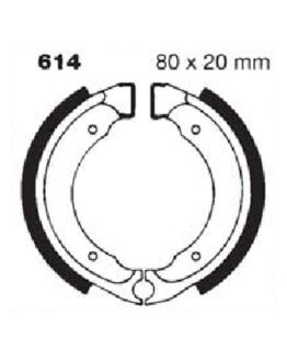 Standard Organic Brake Shoes