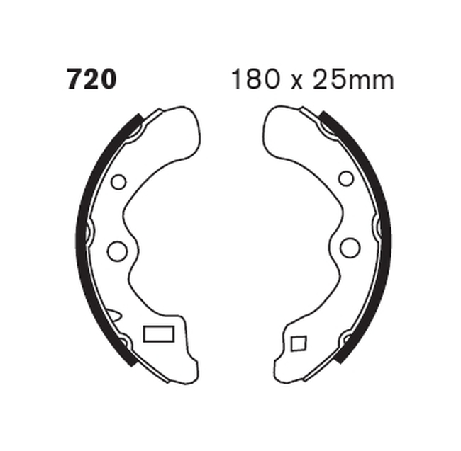 Standard Organic Brake Shoes - Image 3