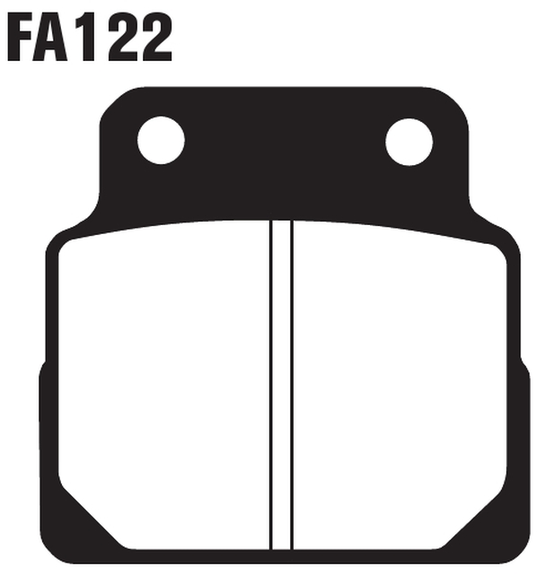 Standard Organic Brake Pads Front Set - Image 3