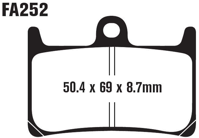 Standard Organic Front Brake Pads - Image 3