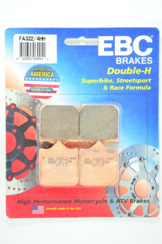 Sintered Double-H Brake Pads Front Set - Image 2