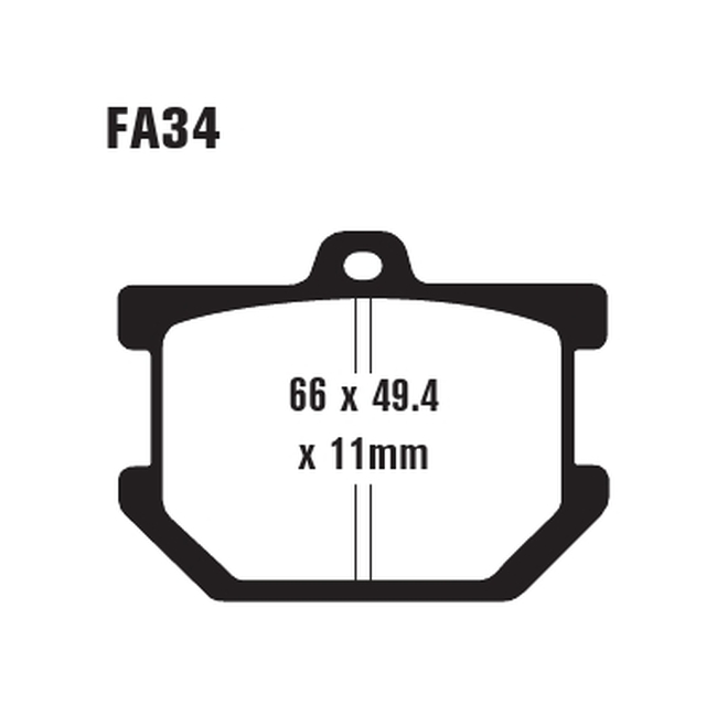 Standard Organic Brake Pads - Image 3
