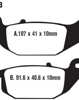 Standard Organic Brake Pads
