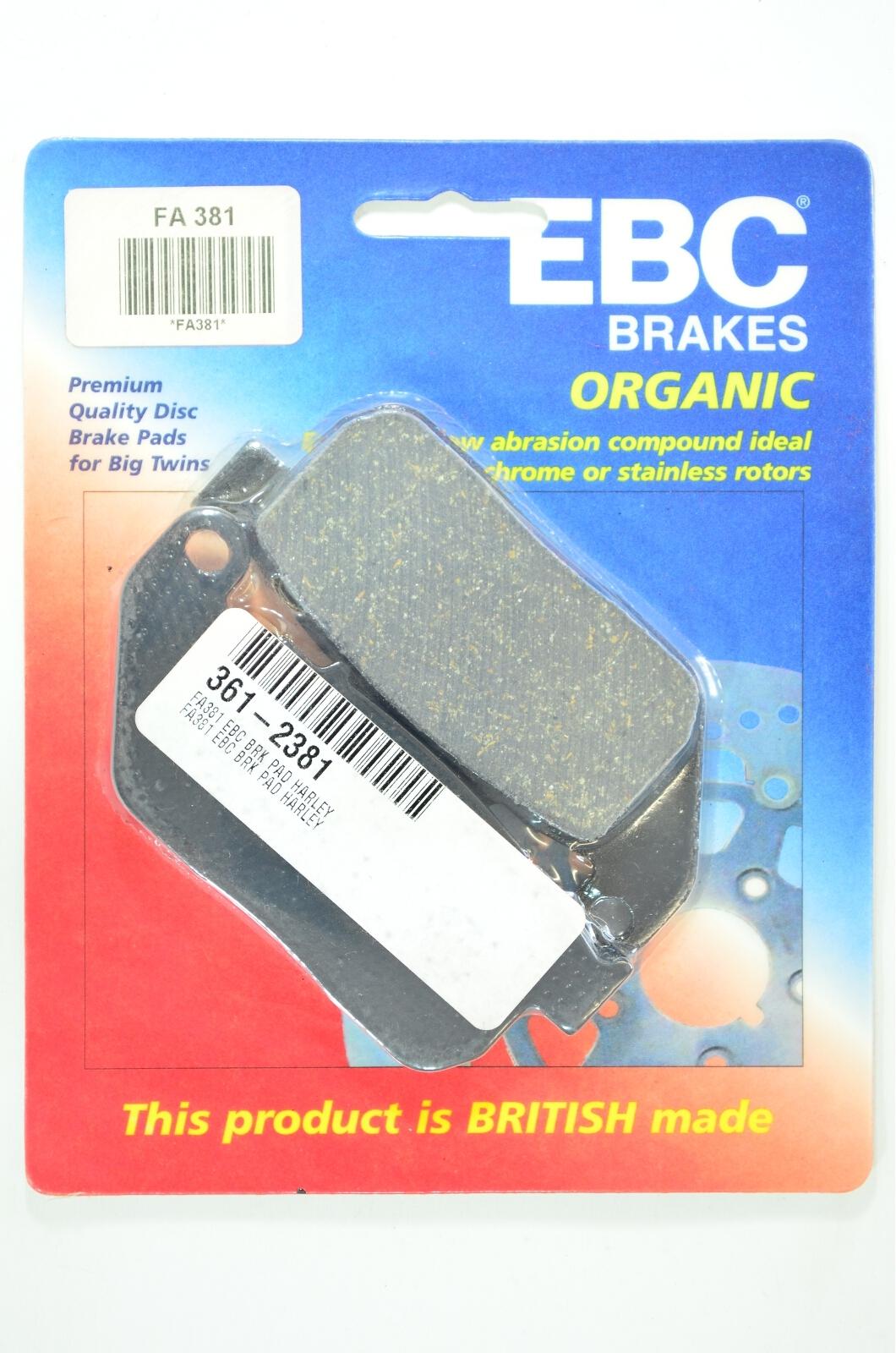 Standard Organic Brake Pads Front Set - Image 3