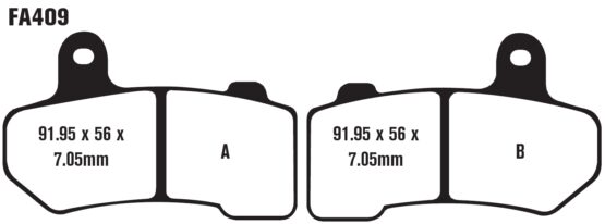 Semi-Metallic Brake Pads - Image 2