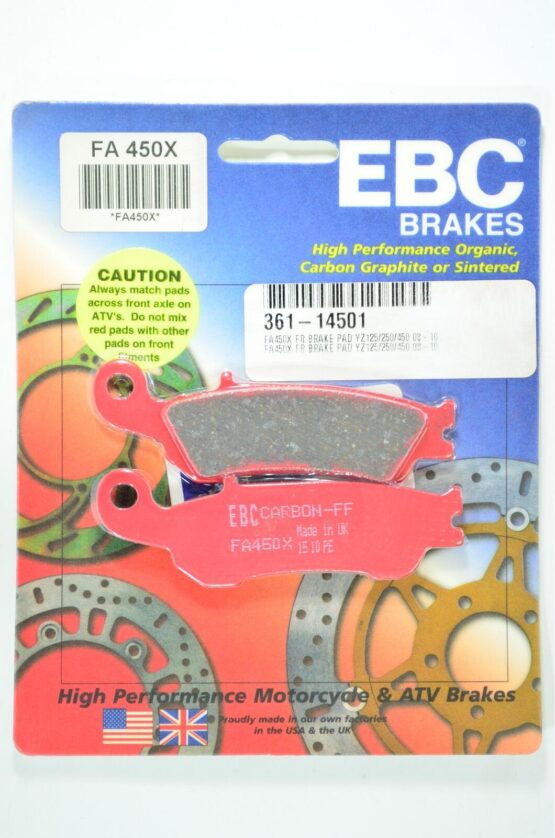 Carbon X Organic Front Brake Pads