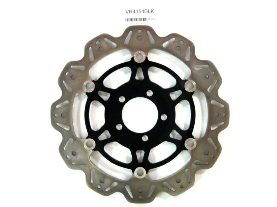 VEE Style Brake Rotors - Black Center Front Set - Image 2