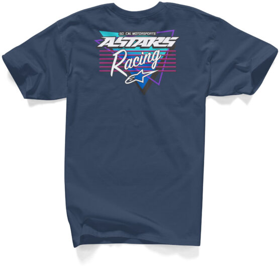 Alpinestars Racing Tri Tee Navy X-Large Men's Short Sleeve Shirt - Image 2