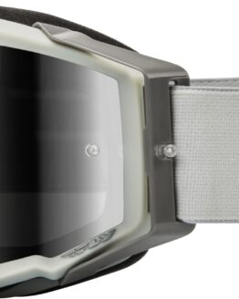 Fly Racing Zone Pro Goggle Grey with Grey Mirror/Smoke Lens