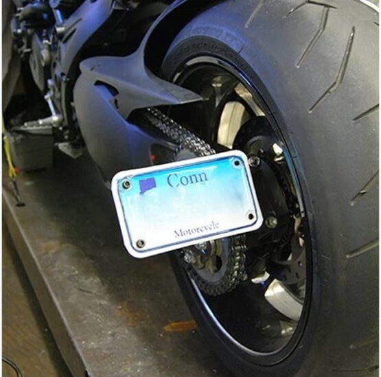 New Rage Cycles 2-Position Fender Eliminator Bracket Black Fits 10-19 Diavel - Image 3