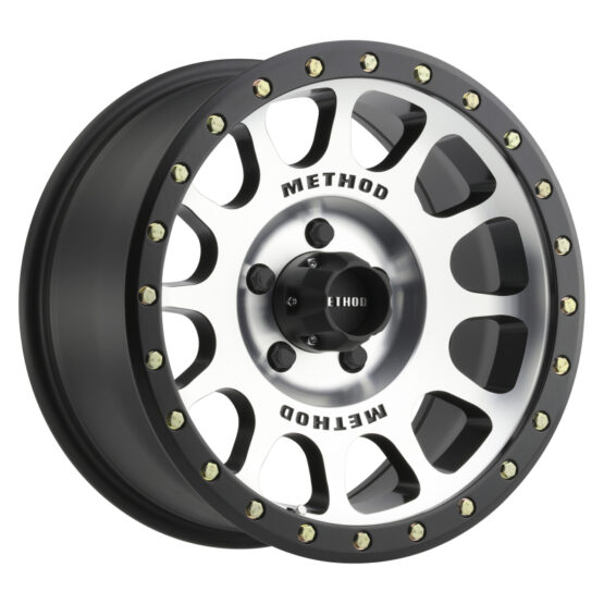 MR305 NV 17x8.5 0mm Offset 5x150 116.5mm CB Machined/Black Street Loc Wheel - Image 2