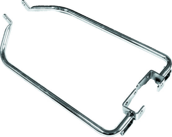 Original Chrome Saddlebag Support Bracket For 14-17 FLH FLT