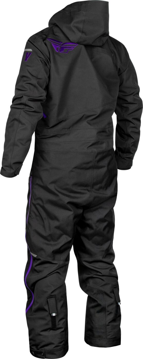 Fly Racing Cobalt Shell Monosuit Black/Purple, Small - Image 2