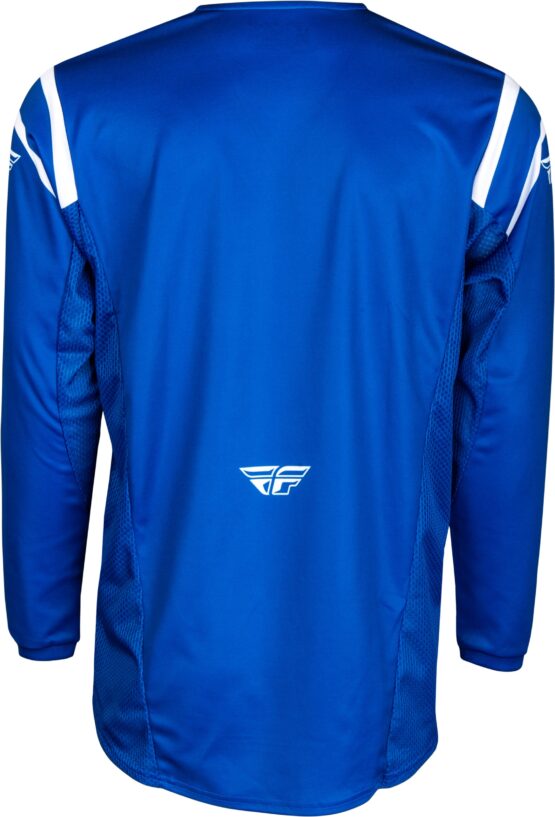 Fly Racing Kinetic Center Jersey Navy/White Small - Image 2