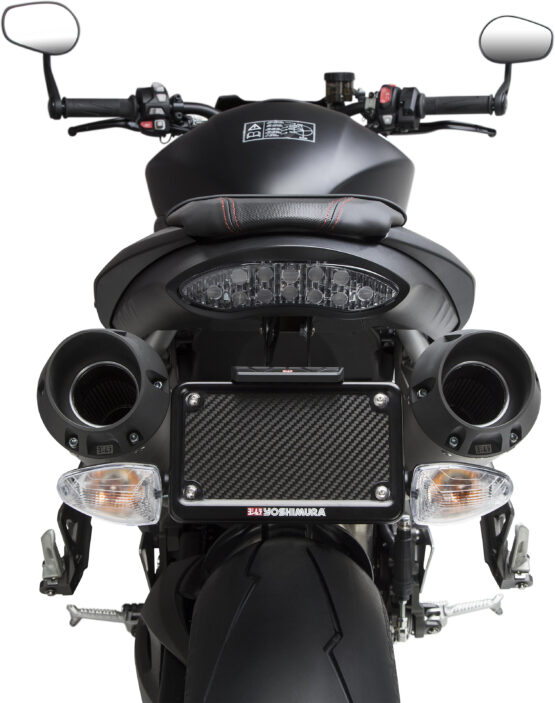 Yoshimura Fender Eliminator Kit Black Fits 2019 Speed Triple 1050 - Image 2