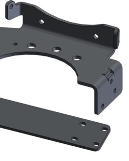 KFI UTV Plow Actuator Bracket Kit for Tube System 105635