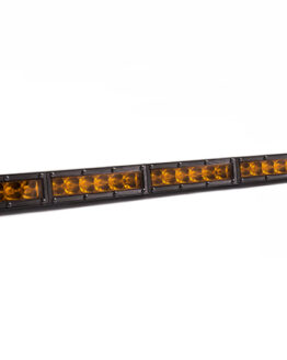 30 In LED Light Bar Single Row Straight Amber Driving - Diode Dynamics