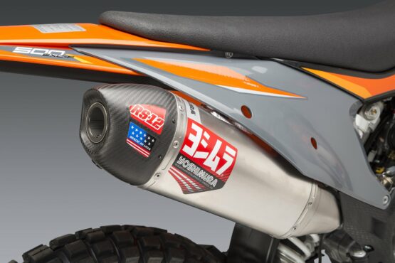 Yoshimura RS-12 Full Exhaust Aluminum Silver Fits 20-21 KTM 500 EXC-F