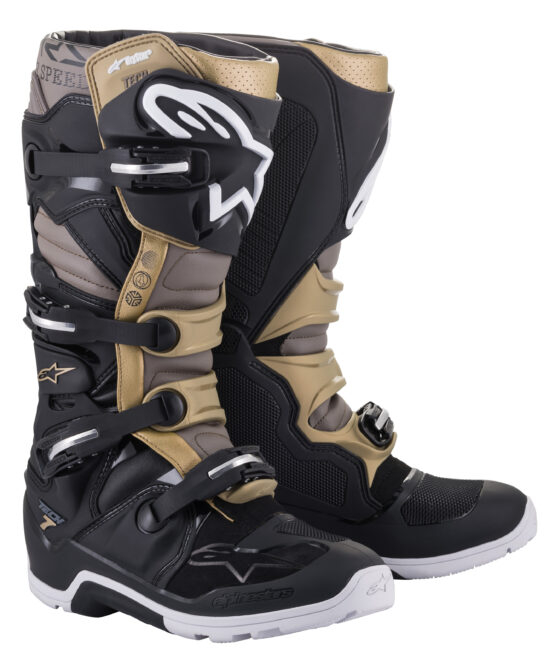 Alpinestars Tech 7 Enduro Drystar Boots Black/Gray/Gold US 7