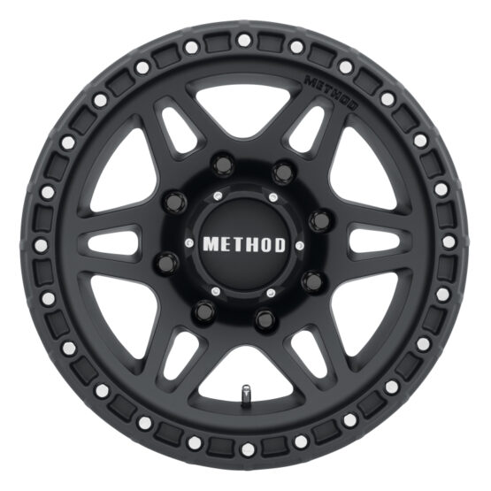MR312 18x9 +18mm Offset 8x170 130.81mm CB Matte Black Wheel - Image 2