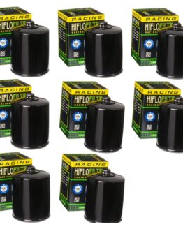 HF170BRC Race Oil Filter - Black - 8 Pack